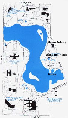 Wascana Map: West